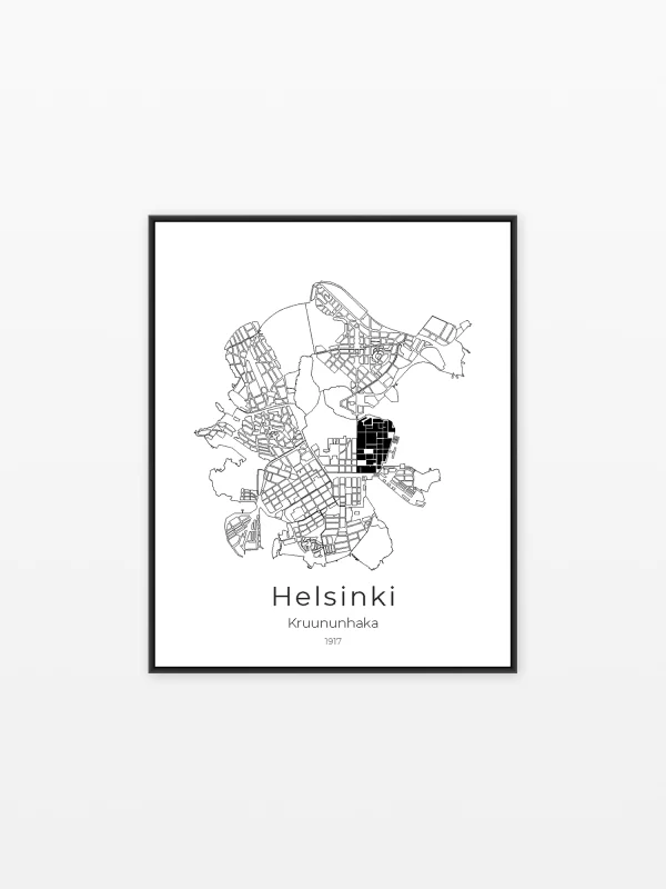 Helsinki // Kruununhaka 1917