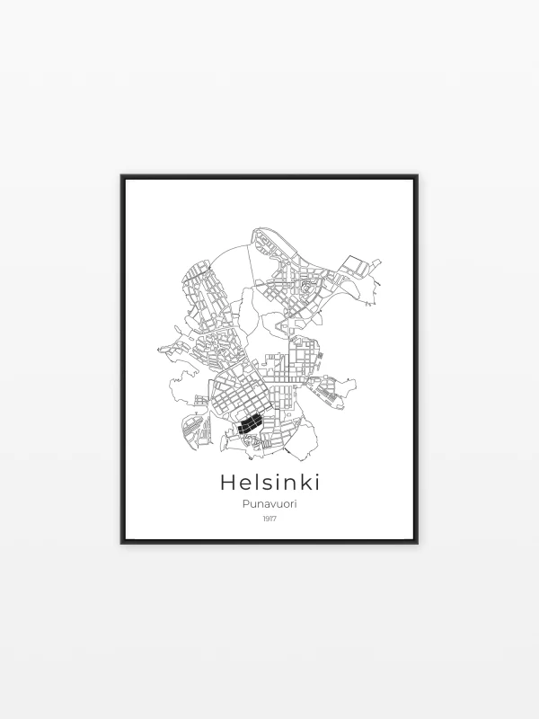 Helsinki // Punavuori 1917